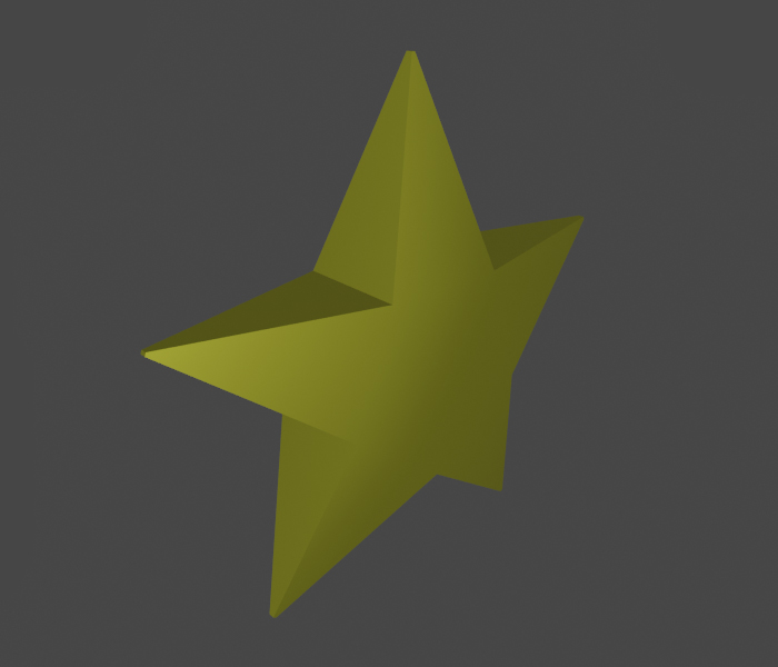 Star 3D Model