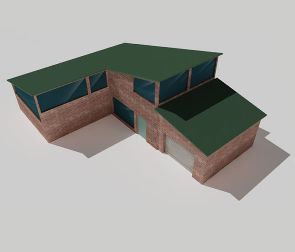 House 3D Model Free Download