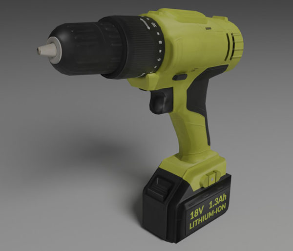 Drill 3D Model Free Download