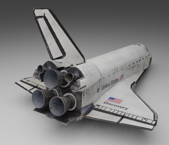 Space Shuttle 3D Model Free Download