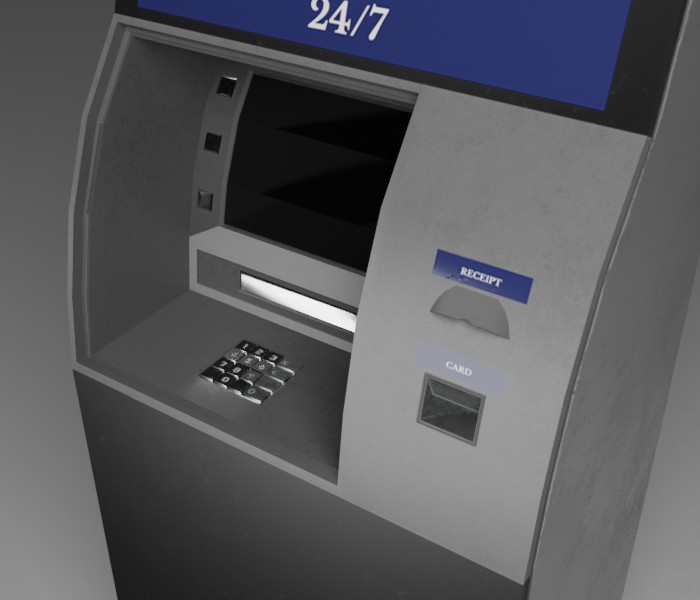 ATM 3D Model FREE Download
